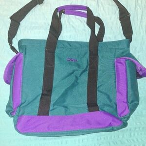 Totes Green and Purple Women's Bag